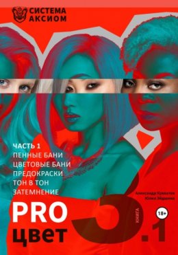 Скачать книгу PRO цвет. Том 3. Часть 1 (пенные бани, цветовые бани, окрашивание тон в тон, затемнение волос)