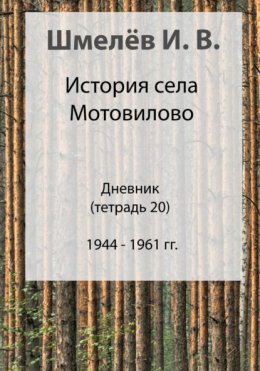 Скачать книгу История села Мотовилово. Дневник. Тетрадь 20