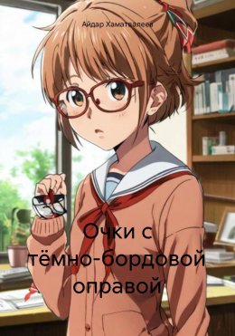 Скачать книгу Очки с тёмно-бордовой оправой