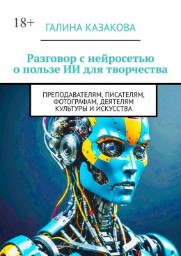 Скачать книгу Разговор с нейросетью о пользе ИИ для творчества. Преподавателям, писателям, фотографам, деятелям культуры и искусства