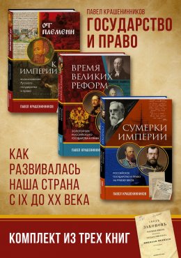 Скачать книгу Государство и право. Как развивалась наша страна с IX до XX века