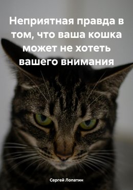 Скачать книгу Неприятная правда в том, что ваша кошка может не хотеть вашего внимания