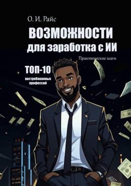 Скачать книгу Возможности для заработка с ИИ. Практические шаги. Топ-10 востребованных профессий