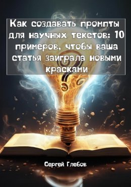 Скачать книгу Как создавать промпты для научных текстов: 10 примеров, чтобы ваша статья заиграла новыми красками