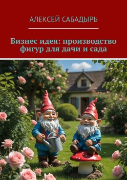 Скачать книгу Бизнес идея: производство фигур для дачи и сада