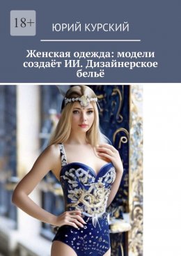 Скачать книгу Женская одежда: модели создаёт ИИ. Дизайнерское бельё