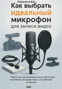 Скачать книгу Как выбрать идеальный микрофон для записи видео. Практическое руководство для блогеров, стримеров, авторов и всех кто работает со звуком