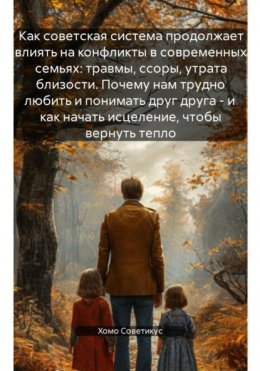 Скачать книгу Как советская система продолжает влиять на конфликты в современных семьях: травмы, ссоры, утрата близости. Почему нам трудно любить и понимать друг друга – и как начать исцеление, чтобы вернуть тепло