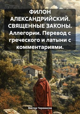 Скачать книгу ФИЛОН АЛЕКСАНДРИЙСКИЙ. СВЯЩЕННЫЕ ЗАКОНЫ. Аллегории. Перевод с греческого и латыни с комментариями.
