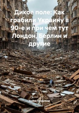 Скачать книгу Дикое поле: Как грабили Украину в 90-е и при чем тут Лондон, Берлин и другие