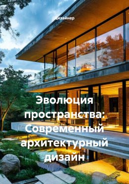 Скачать книгу Эволюция пространства: Современный архитектурный дизайн