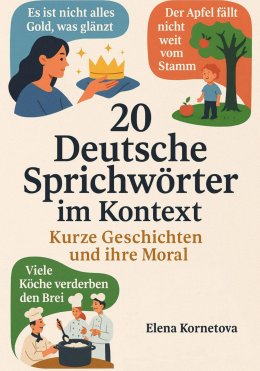 Скачать книгу 20 Deutsche Sprichwörter im Kontext: Kurze Geschichten und ihre Moral