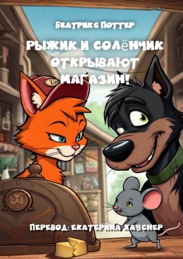 Скачать книгу Рыжик и Солёнчик открывают магазин!