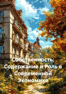 Скачать книгу Собственность: Содержание и Роль в Современной Экономике
