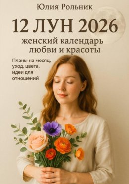 Скачать книгу 12 Лун 2026: женский календарь заботы о себе