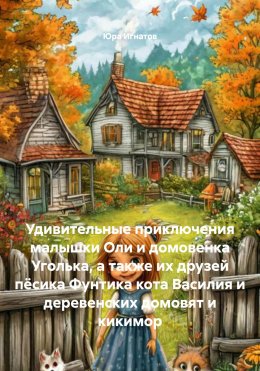 Скачать книгу Удивительные приключения малышки Оли и домовенка Уголька, а также их друзей пёсика Фунтика кота Василия и деревенских домовят и кикимор