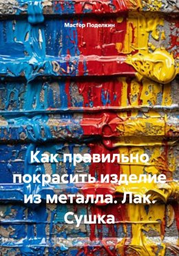 Скачать книгу Как правильно покрасить изделие из металла. Лак. Сушка