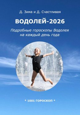 Скачать книгу Водолей-2026: Подробные гороскопы Водолея на каждый день года