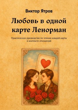 Скачать книгу Любовь в одной карте Ленорман. Практическое руководство по чтению каждой карты в контексте отношений