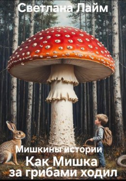 Скачать книгу Мишкины истории. Как Мишка за грибами ходил
